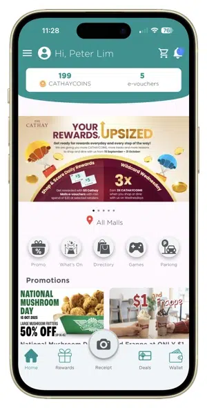 Shopping mall app sample 1