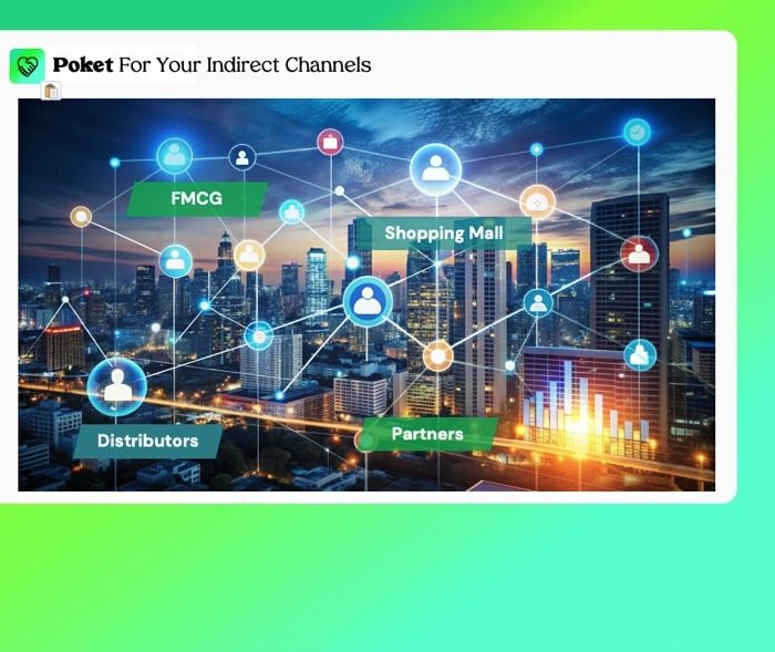 Poket loyalty crm solution for FMCG, b2b